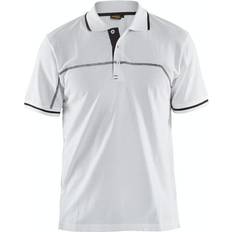 Polo Shirt - White/Dark Grey