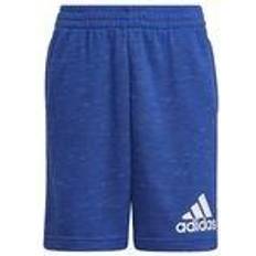 Adidas Junior Future Icons Badge Of Sport Shorts - Team Royal Blue Mel/White (HP0918)