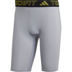 Adidas Herre Tights Adidas Men Techfit Training Short Tights - Halo Silver