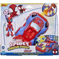 Luci Auto Hasbro Marvel Spidey & His Amazing Friends Glow Tech Web Crawler