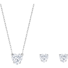 Swarovski Damen Schmucksets Swarovski Attract set - Silver/Transparent