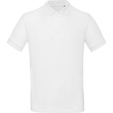 B&C Collection Men Inspire Polo - White