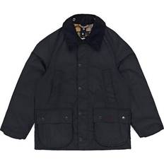 Boys Bedale Waxed Jacket - Navy