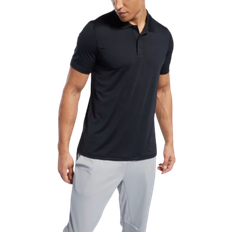 Reebok Men Polo Shirts Reebok Men Workout Ready Polo Shirt - Black