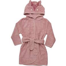 Organic Hooded Bath Robe - Misty Rose (5201-524)