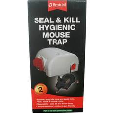 Rentokil Seal & Kill Hygienic Mouse Trap 2 pack