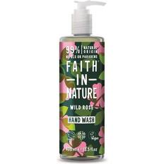 Antibacterial Skin Cleansing Faith in Nature Hand Wash Wild Rose 400ml