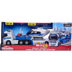 Majorette Volvo Truck Airbus Police Helicopter