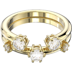 Transparent Parures de bijoux Swarovski Constella Ring - Gold/Transparent