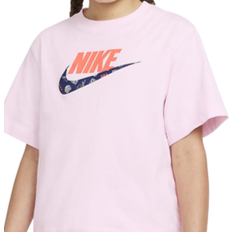 Pink nike tshirt Nike Girl's Sportswear T-shirt - Pink Foam (DJ6926-663)