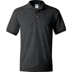 Gildan Dryblend Jersey Short Sleeve Polo Shirt - Dark Heather