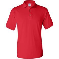 Gildan Polo Shirts Gildan Dryblend Jersey Short Sleeve Polo Shirt - Red