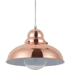 Copper Pendant Lamps Premier Housewares Jasper Pendant Lamp 30cm