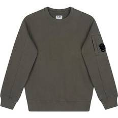 C.P. Company Sweatshirts C.P. Company Kid's U16 Basic Fleece Lens Sweatshirt - IVY Green