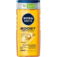 Bedste Nivea Shower Gel Nivea Men Boost Shower Gel 250ml