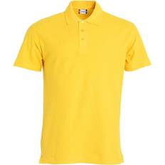 Yellow Polo Shirts Clique Basic Polo Shirt M- Lemon