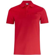 Clique Basic Polo Shirt Unisex - Red