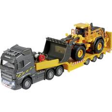 Métal Voitures miniatures Majorette Volvo Truck + Wheel Loader