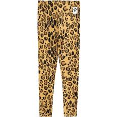 Mini rodini leopard Barnkläder Mini Rodini Basic Leopard Leggings - Beige (1000001013)