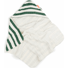 Done by Deer Hooded Towel Stripes