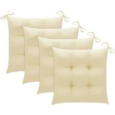 vidaXL 314867 Cuscino per sedia Beige (40x40cm)