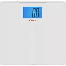 White Bathroom Scales Escali High Capacity Anti-Slip HC255W