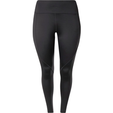 Tights Reebok Women Workout Ready Pant Program High Rise Leggings Plus Size - Night Black