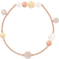 Swarovski Remix Collection Strand Bracelet - Rose Gold/Pearl/Transparent