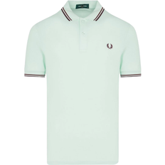 Fred perry mens shirt Fred Perry Mens Twin Tipped Polo Shirt - Blue