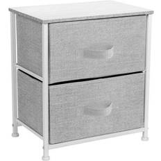 Bedside Tables Sorbus Nighstand Dresser Bedside Table 11.9x17.8"