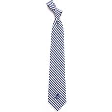 Women Ties Eagles Wings Lightning Tie Gingham - Blue/White