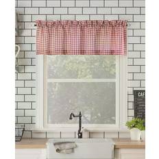 Valances No. 918 Parkham Farmhouse Plaid Window Valance 137.16x35.56cm