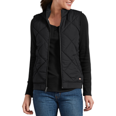 Dickies Vests Dickies Women's Quilted Vest - Black