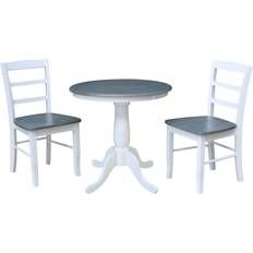 Furniture International Concepts Madrid Dining Set 30x30" 3