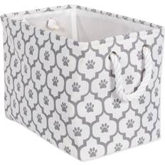 Bone Dry Pet Polyester Pet Bin Paw Lattice Medium