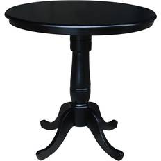 Counter height pedestal table International Concepts Counter Height Bar Table