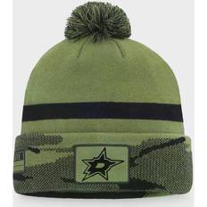 Fanatics Dallas Stars Military Appreciation Cuffed Knit Hat with Pom