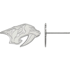 LogoArt Nashville Predators XS Post Earrings - Silver