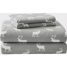 Eddie Bauer Elk Grove Underlakan Grå (259.08x228.6cm)
