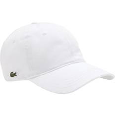 Lacoste Homme Chapeaux Lacoste Twill Cap Unisex - White