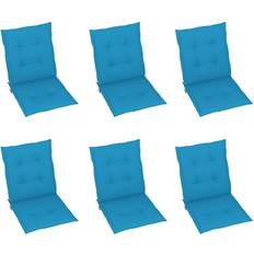 4.0 cm Stolehynder Be Basic 100x50x4cm 6-pack Stolehynde Blå, Sort (100x50cm)