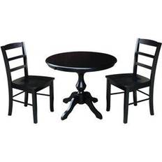 International Concepts Madrid Dining Set 36x36" 3