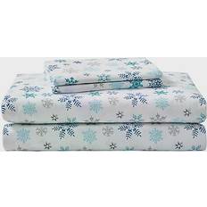Eddie Bauer Tossed Bed Sheet Blue (243.84x167.64cm)