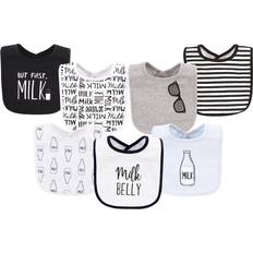 Little Treasures Cotton Bibs Milk Belly 7-pack