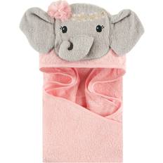 Little Treasures Animal Face Hooded Towel Blossom Elephant