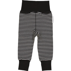 86/92 Bukser Geggamoja Baby Pant Classic - Black/White (112569)