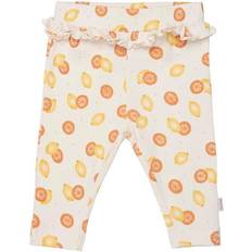 Minymo Rib Pants - White Swan I111818-2605)