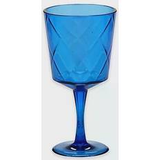 Melamine Glasses Certified International Diamond Goblets Drinking Glass 38.4cl 8pcs