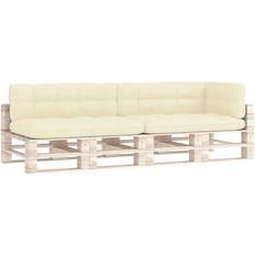 vidaXL 314575 5-pack Stolehynde Beige (120x80cm)