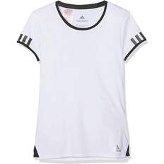 Genbrugsmaterialer T-shirts Børnetøj adidas Club Tee - White (DU2464)